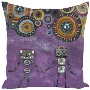 Pillow Cover Original Print of "We're Together Ba-Bling"